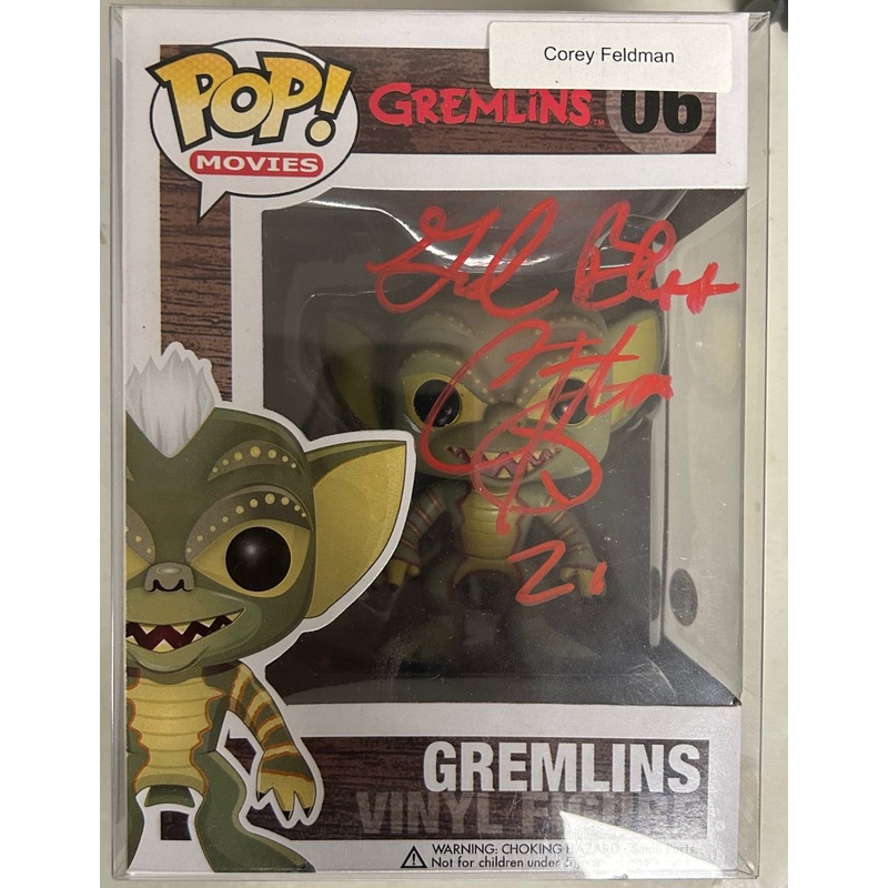 AUTOGRAPHED by Corey Feldman – Funko Pop Movies: Gremlins – Gremlins (PSA Cert) #06