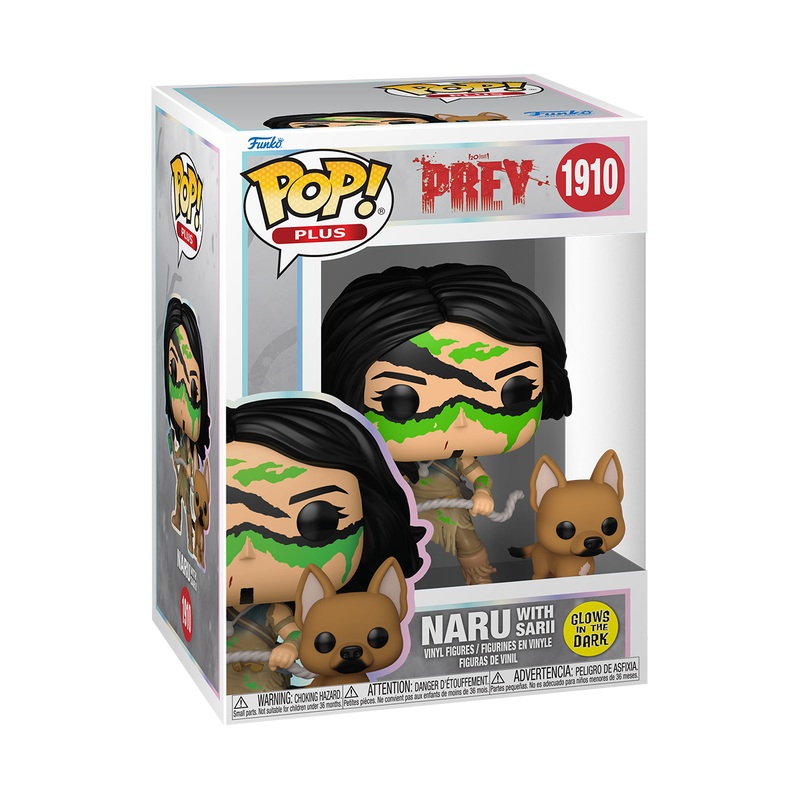 Funko Pop! Movies: Prey – Naru w/ Sarii (Glow) #1910