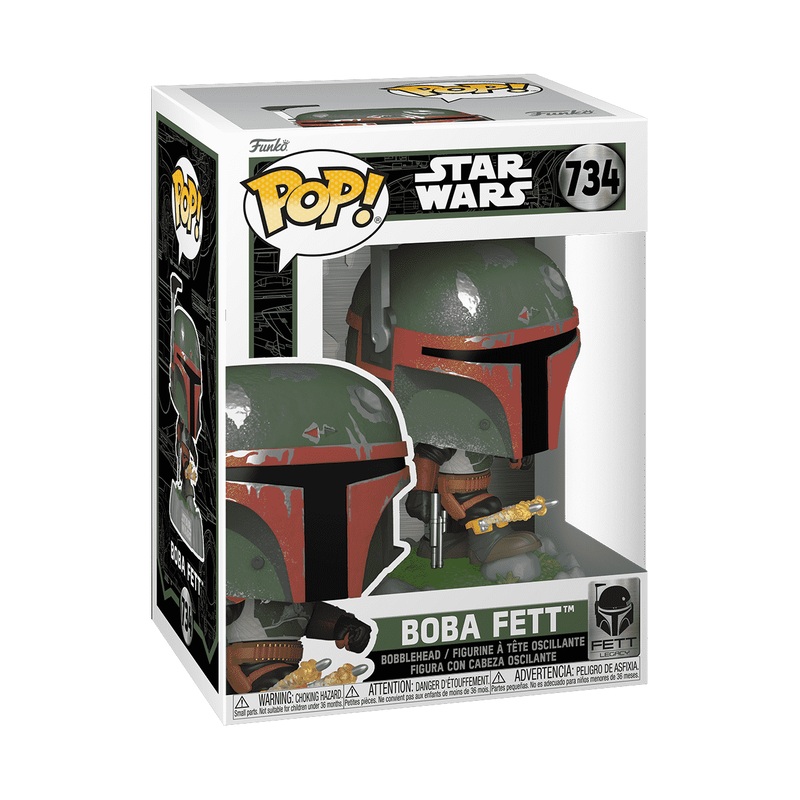 Funko Pop! Star Wars – Boba Fett with Kneepad and Rockets – Fett Legacy #734