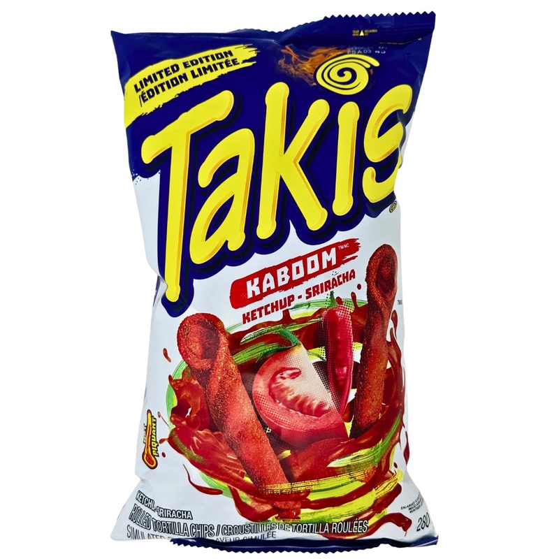 Limited Edition Takis Kaboom Ketchup & Sriracha – 280g