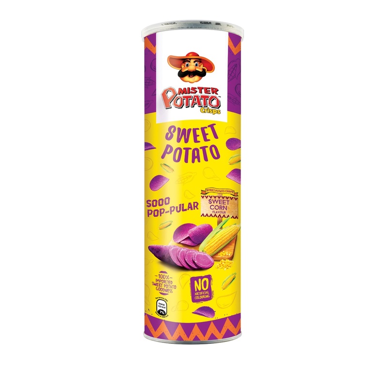 MR POTATO TUBES SWEET POTATO CORN 118G