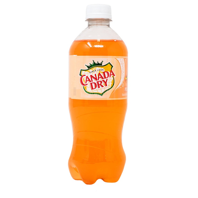 Canada Dry Peach Ginger Ale – 591mL