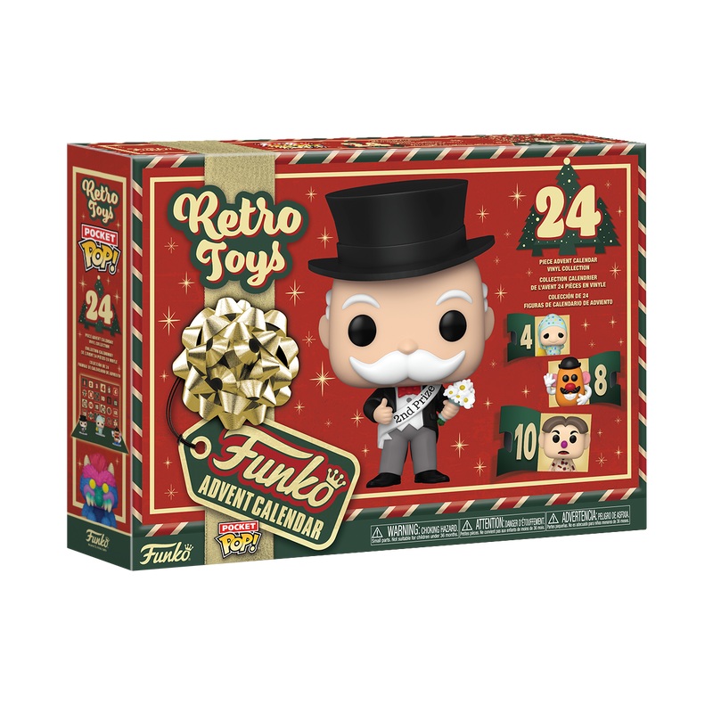 Funko Pop!: Pocket POP – Retro Toys 24 Day Advent Calendar (DAMAGED) Common