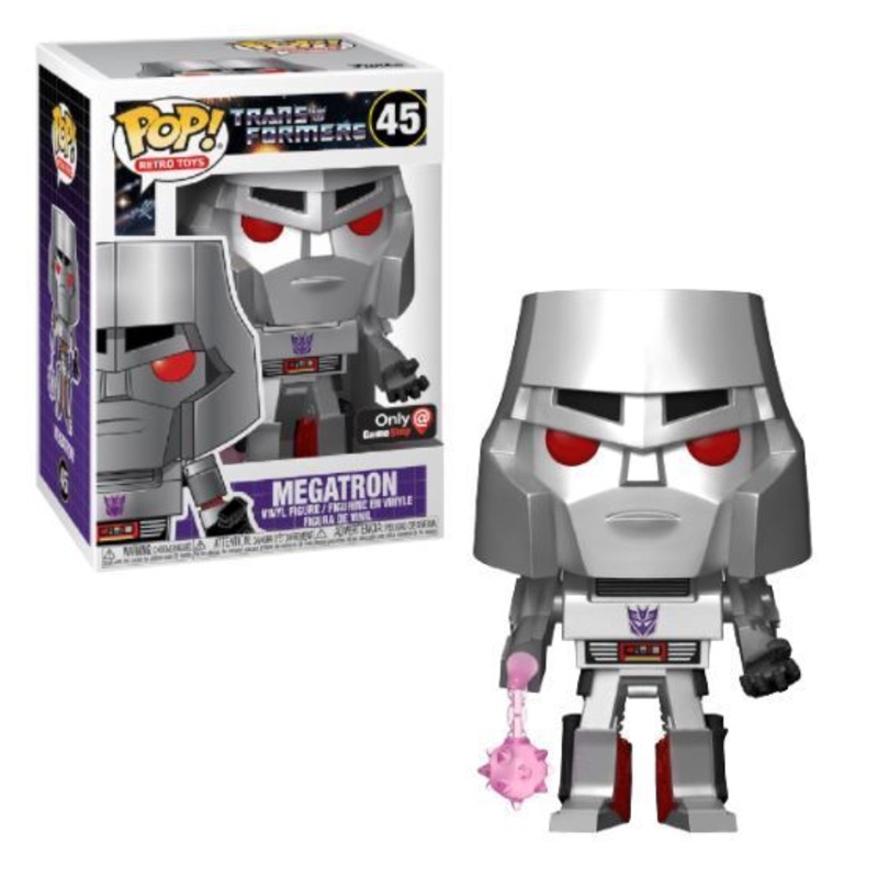 Funko Pop! Retro Toys: Transformers – Megatron (GameStop Exclusive) #45 (DAMAGED)