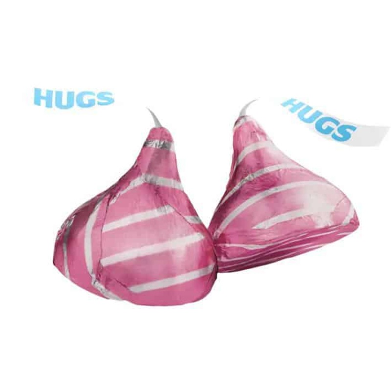 Hersheys Hugs  Pink
