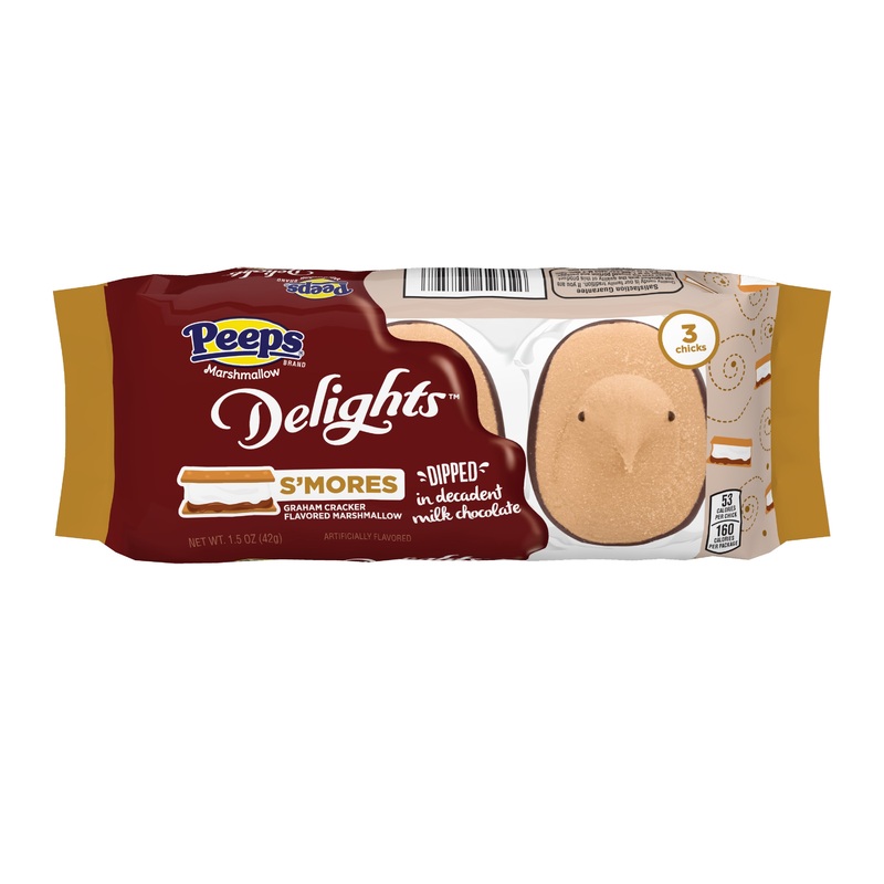 Peeps Delights Milk Chocolate Dipped Smores 3ct pack