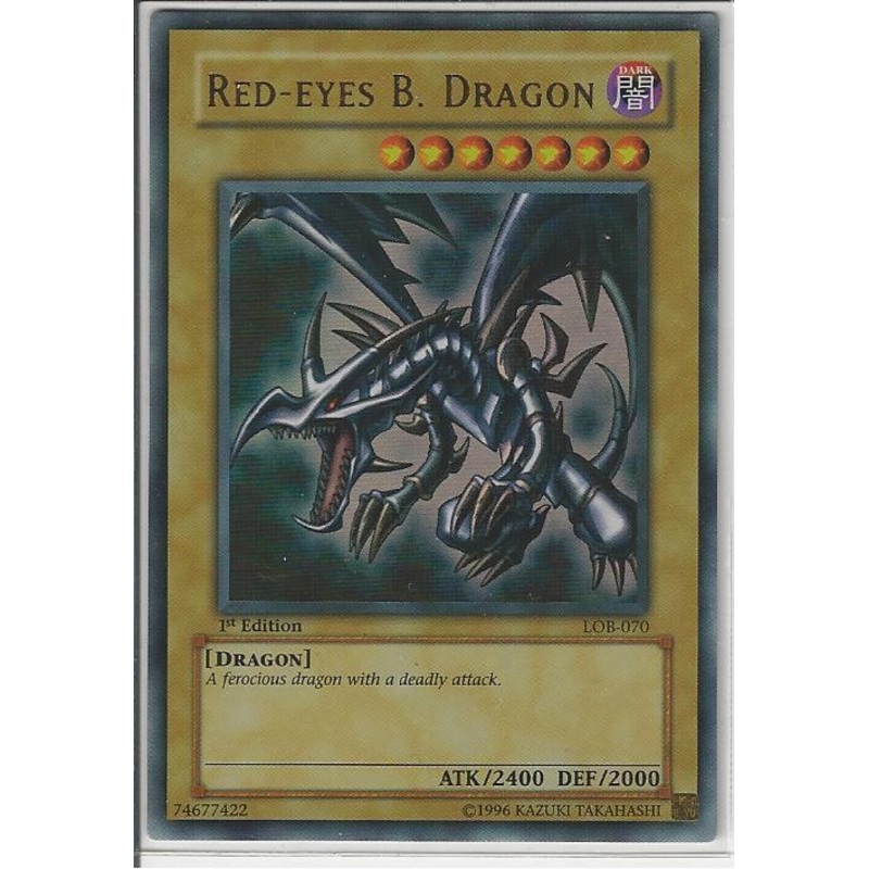 Red-Eyes B. Dragon (Unlimited Edition) – The Legend of Blue Eyes White Dragon – LOB-070