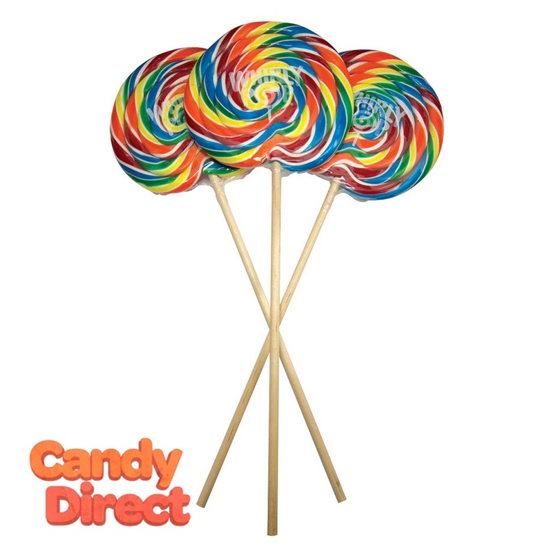 Whirly Pops Rainbow 6.5-Inches – 18ct