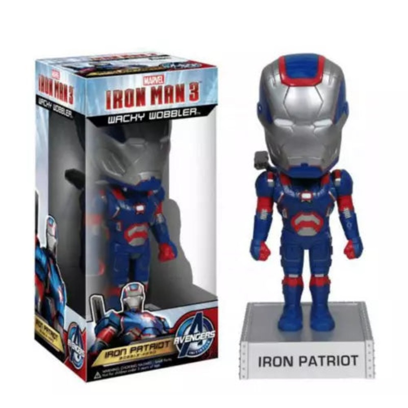 Funko Wacky Wobbler Bobble-Head: Iron Man 3 – Iron Patriot (San Diego Comic Con 2013)