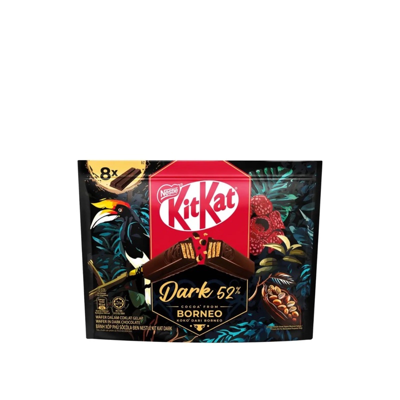 KITKAT DARK BORNEO SHAREBAG (8X17G)