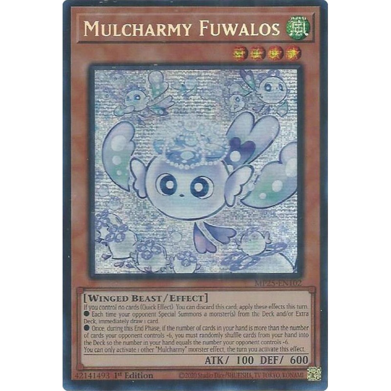 Mulcharmy Fuwalos (Prismatic Secret Rare) – 2025 Mega-Pack MP25-EN102