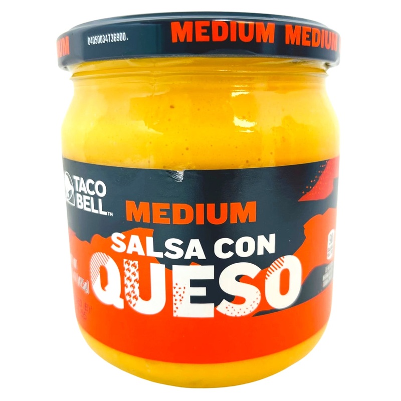 Taco Bell Salsa Con Queso Medium 15oz – 12 Pack