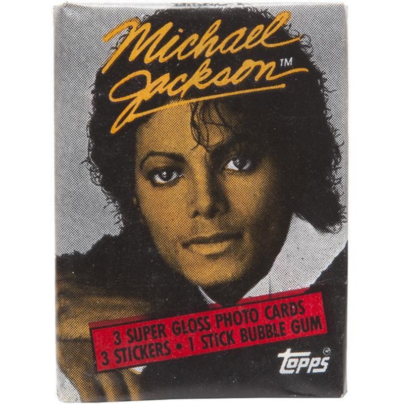 1984 Topps Michael Jackson Photo Cards