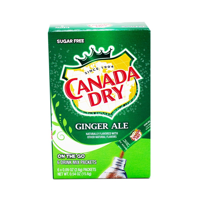 Canada Dry Ginger Ale On the Go- 6pk