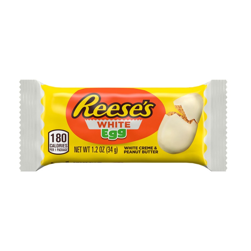Easter Reese’s Peanut Butter White 1.2oz Egg or 36ct Box 1.2oz Egg