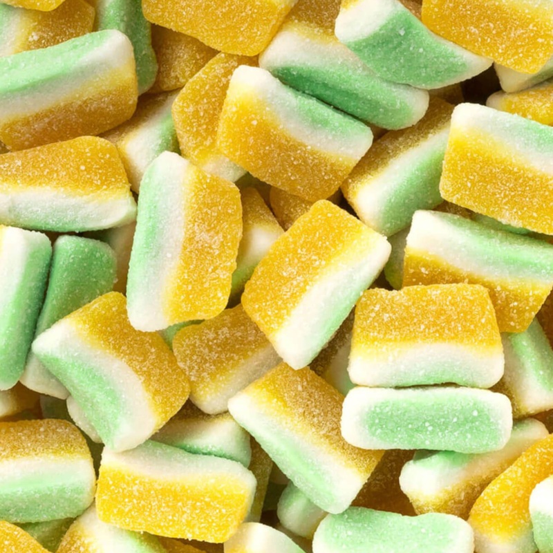 Fizzy Tropical Coconut Slices 125g (0.28lb)