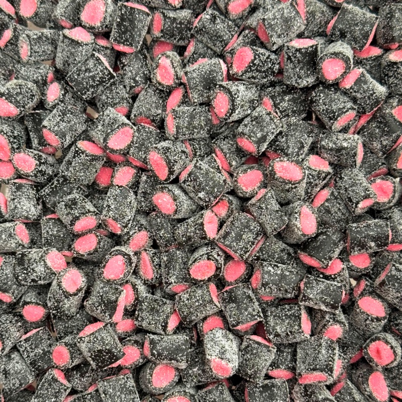 Salty Raspberry Liquorice Bites 125g (0.28lb)