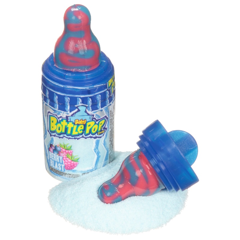 Baby Bottle Pops 1.1oz Pack or 18ct Box 1.1oz Berry Blast