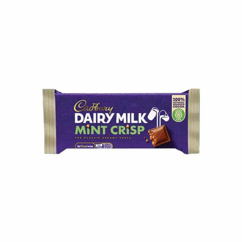 Cadbury Dairy Milk  Mint Crisp  54g Bar