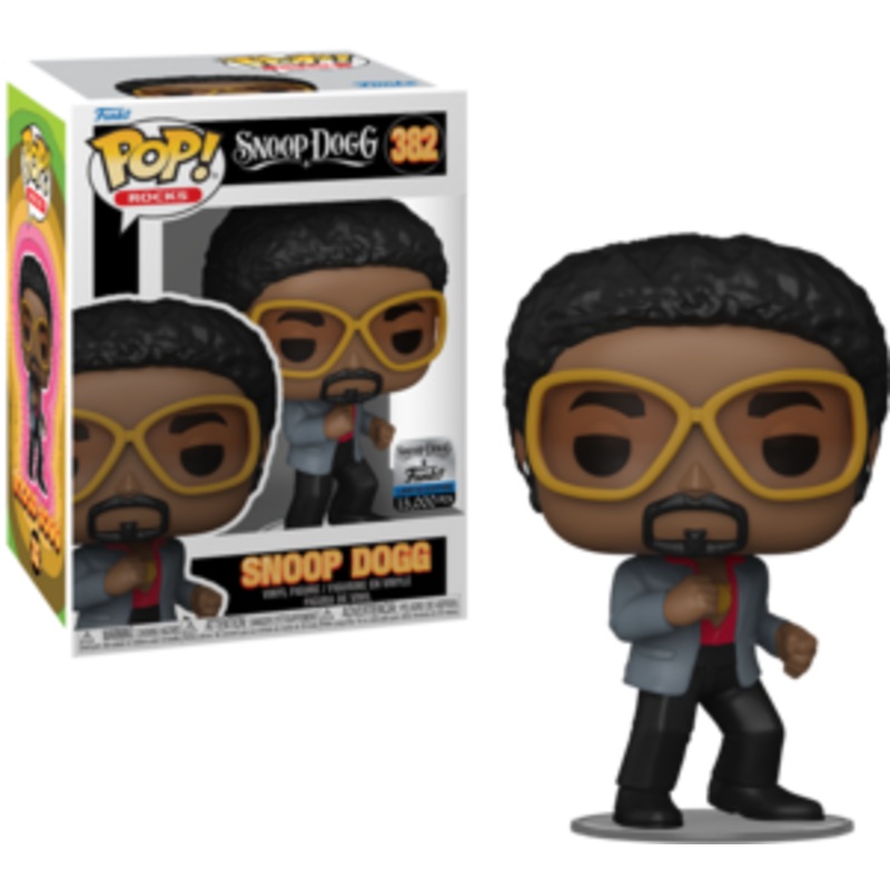 Funko Pop Rocks: Snoop Dogg – Snoop Dogg #382 (Limited Edition 15,000 Pcs.)
