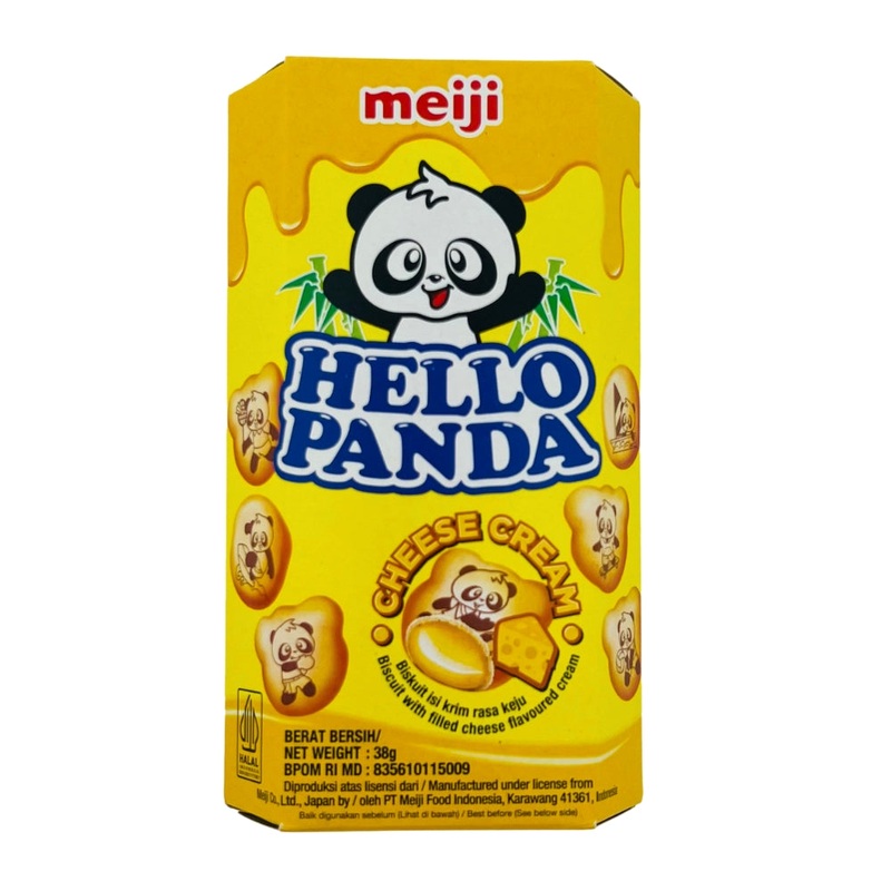 Meiji Hello Panda Cheese 38g – 10 Pack