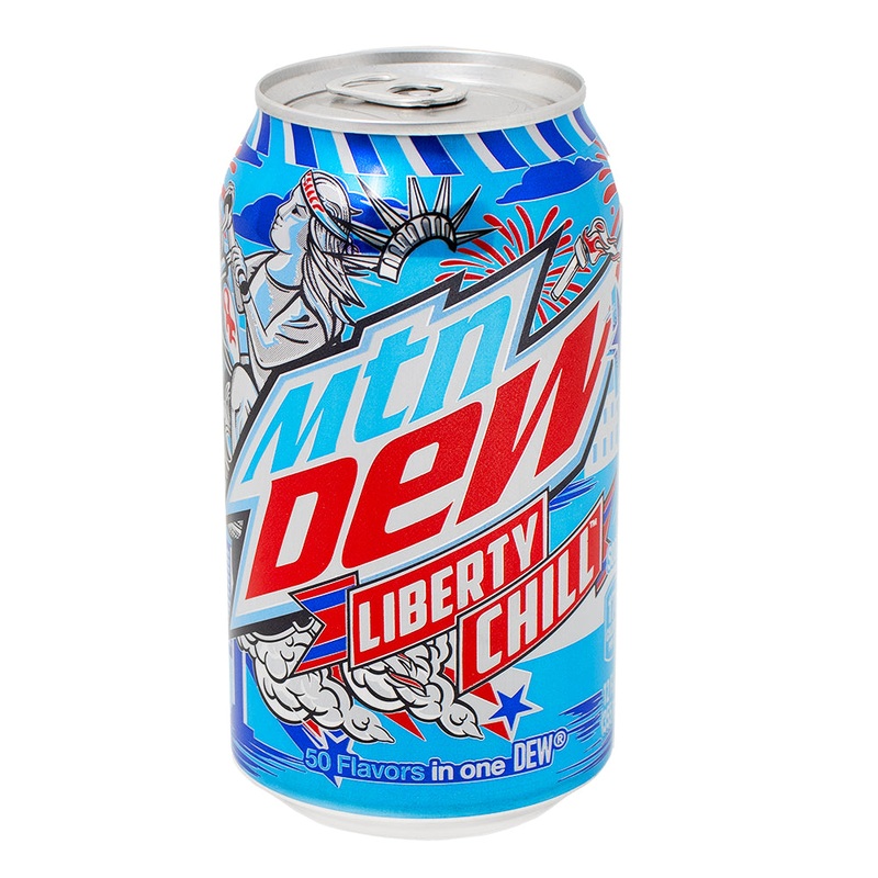 Mountain Dew Liberty Chill Soda – 355mL
