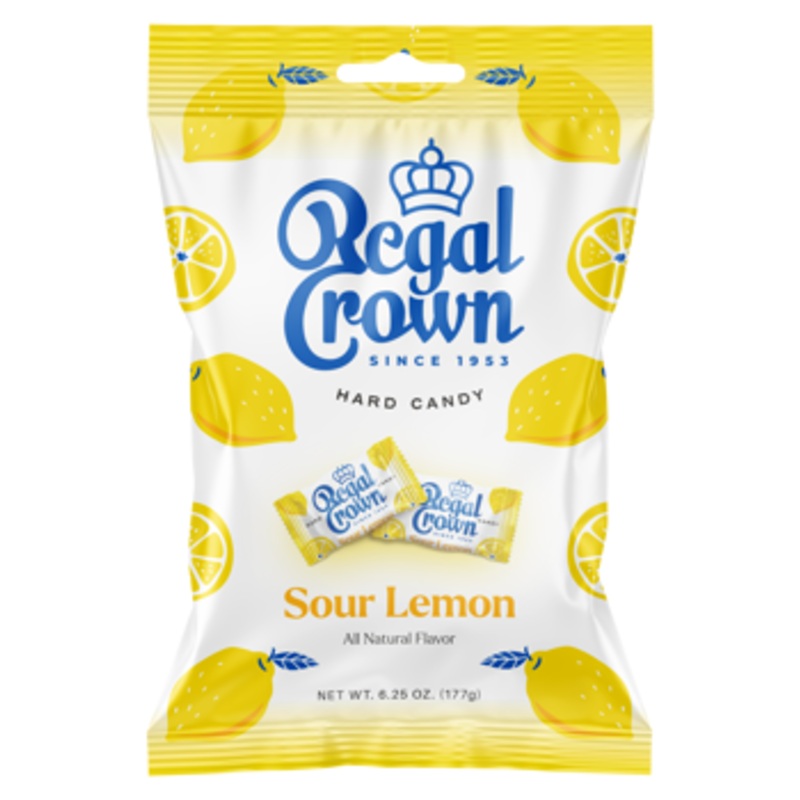 Regal Crown 6.25oz Bag Sour Lemon