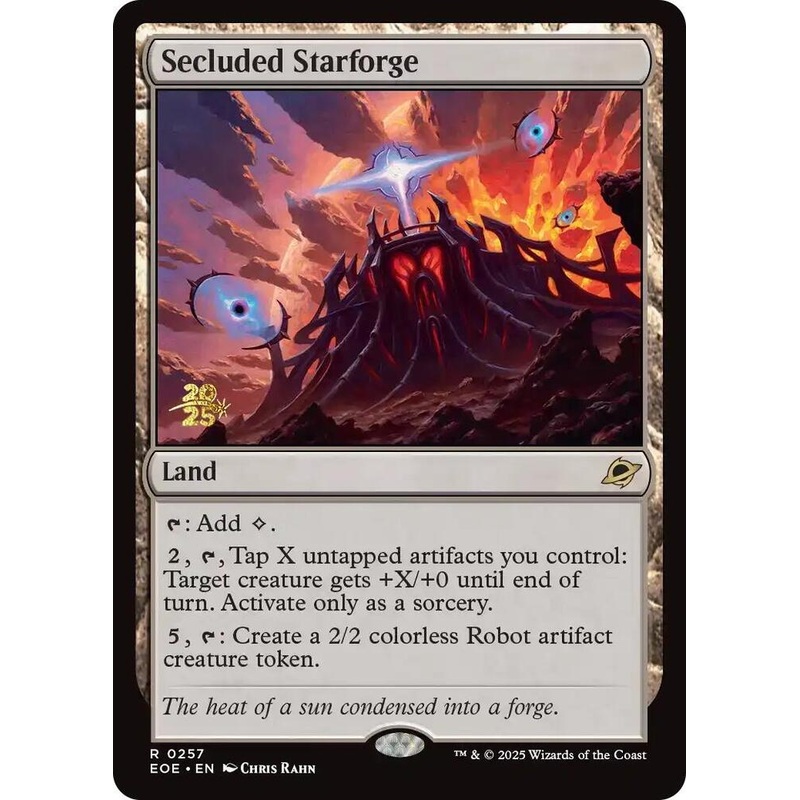 Secluded Starforge – Prerelease Cards #0257