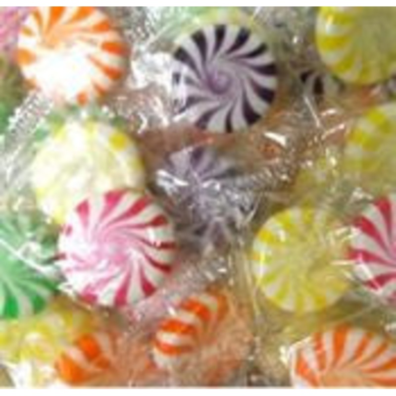 Assorted Fruit Starlight Mints 1.5 Lb