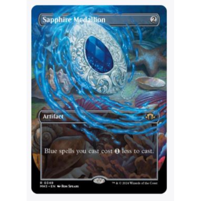 Sapphire Medallion (Borderless) – Modern Horizons 3 – #0349