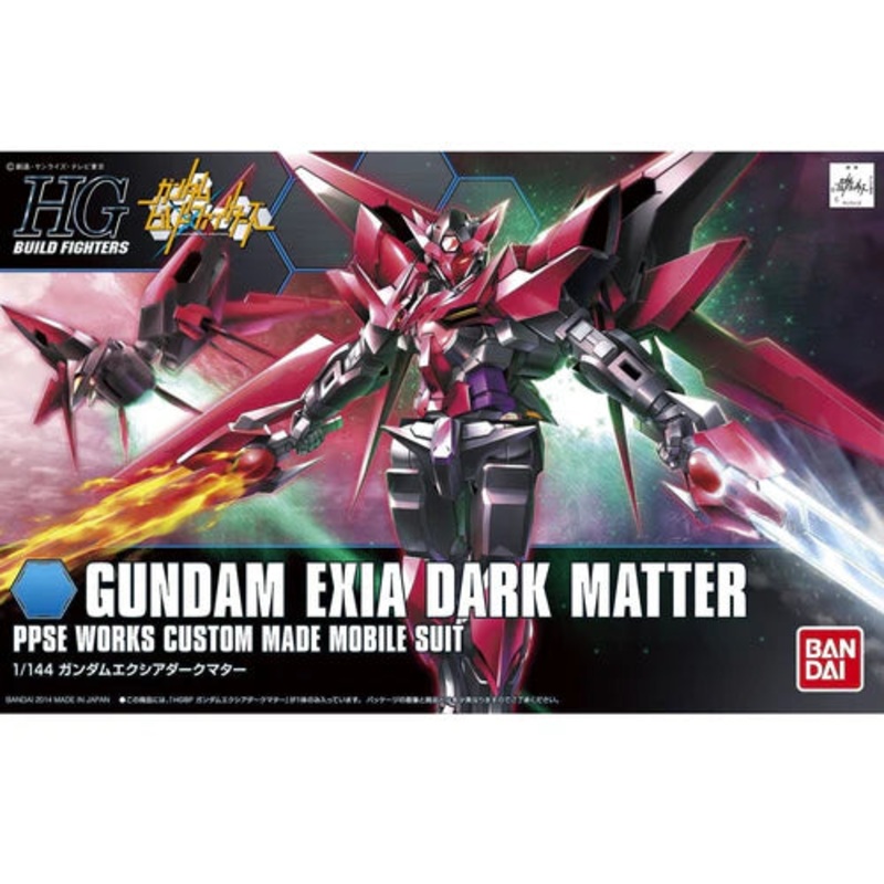 #13 Gundam Exia Dark Matter “Gundam Build Fighters”, Bandai Hobby HGBF