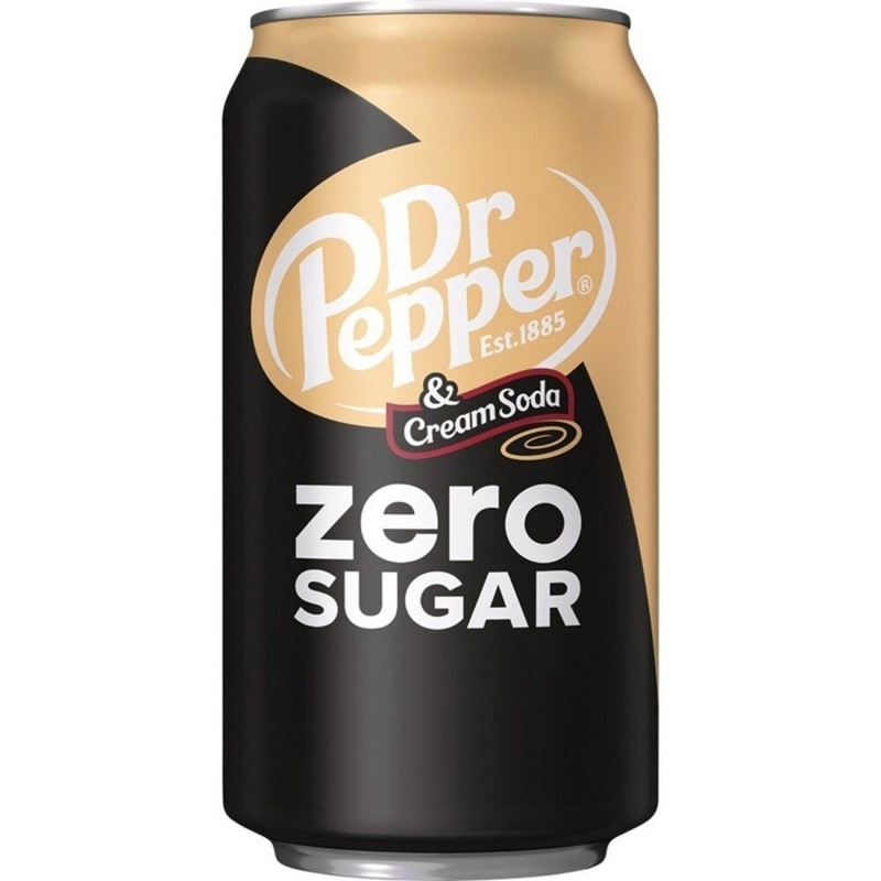 Dr Pepper Zero Cream Soda 355ml