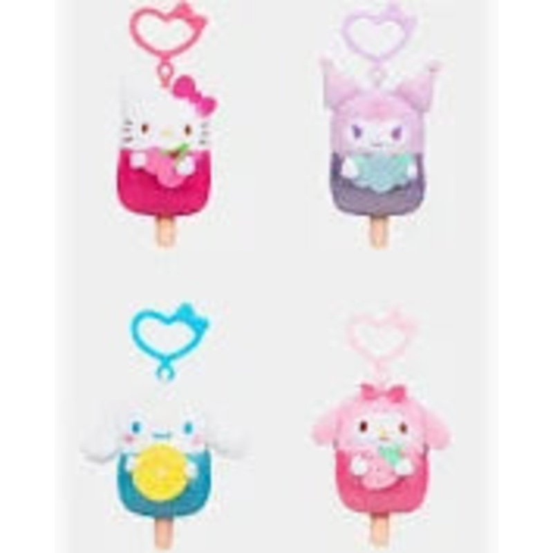 Hello Kitty Clip On Plush Assortment