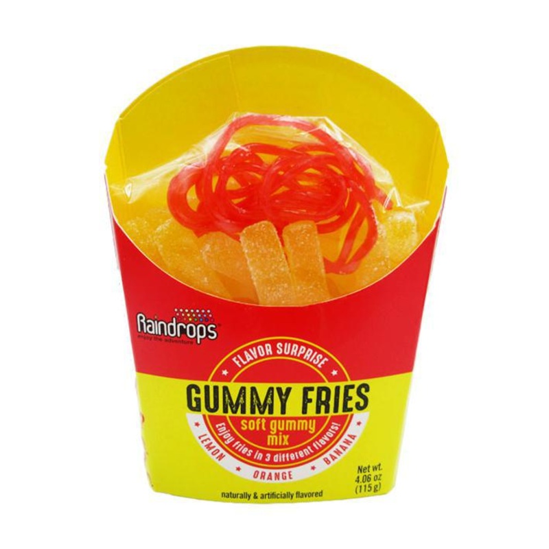 Raindrops Gummy Fries  4oz