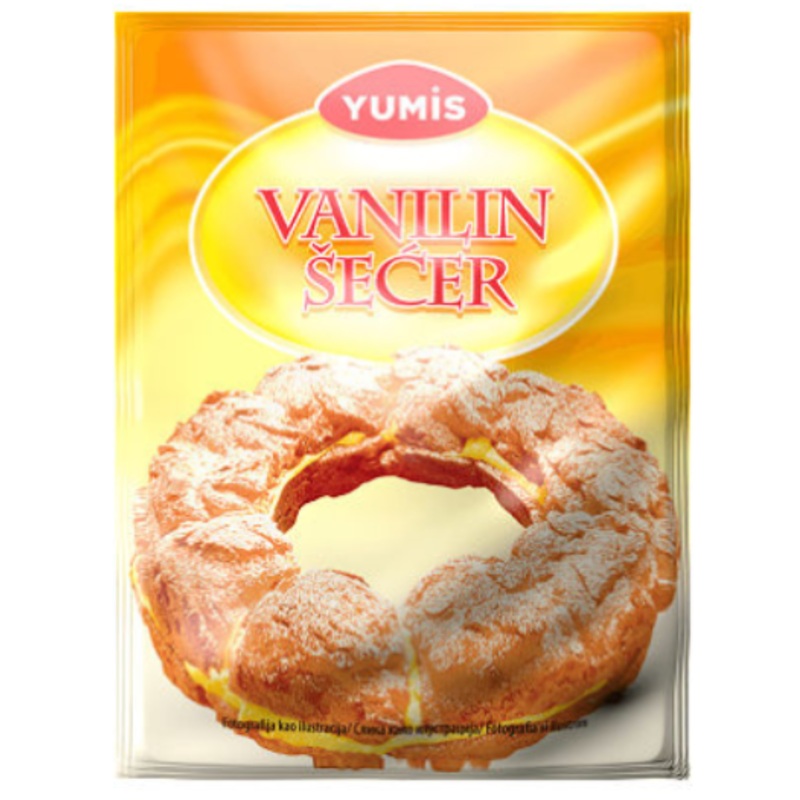 Vanilla Sugar, Vanilin Secer (Yumis) 10g