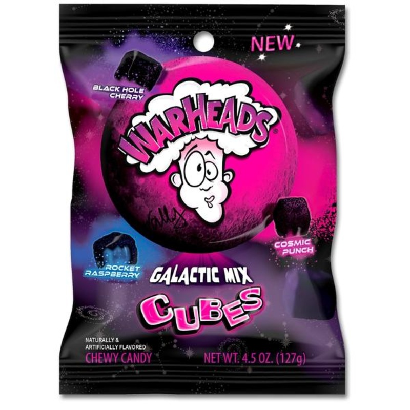 Warheads Galactic Cubes 128g