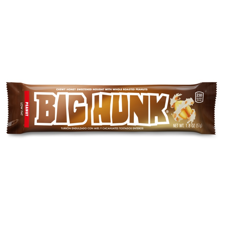 Big Hunk 1.8oz bar or 24ct box 1.8oz bar