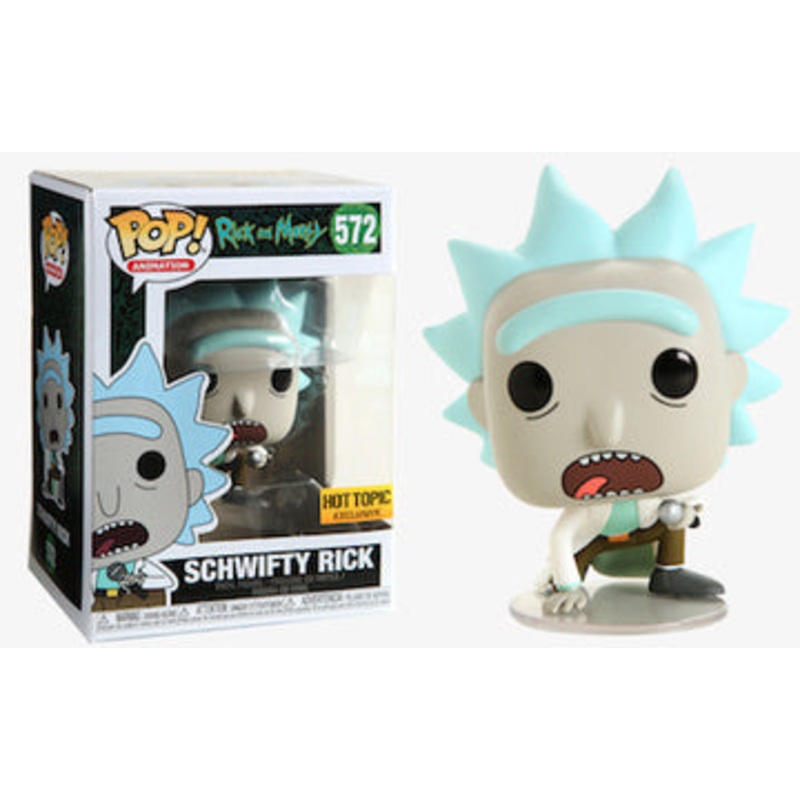 (DAMAGED BOX) Funko Pop! Rick and Morty – Schwifty Rick #572