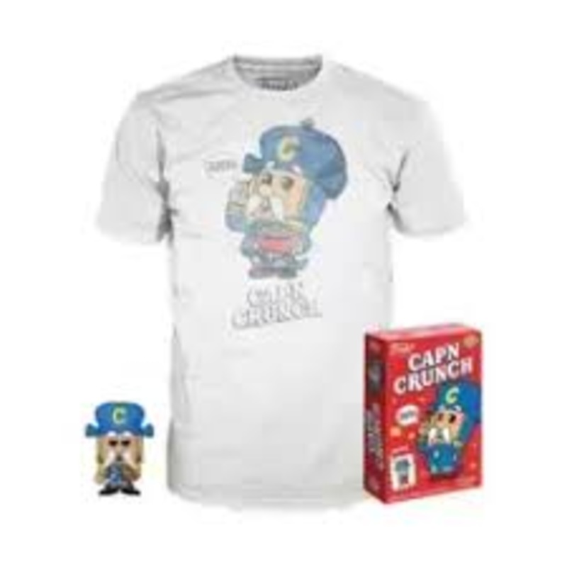 Funko Pop! Tees: Cap’n Crunch Pocket Funko & Tee (S)