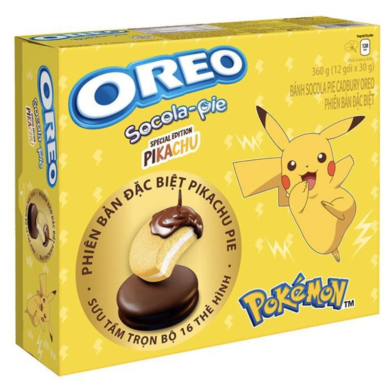 Oreo Socola Pie  Milk Chocolate Covered Banana  Pokmon