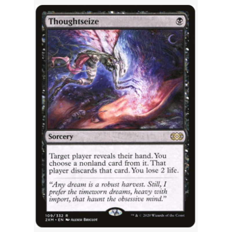 Thoughtseize – Double Masters – #109/332