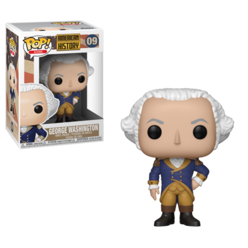 (DAMAGED) Funko Pop Icons: American History – George Washington #09