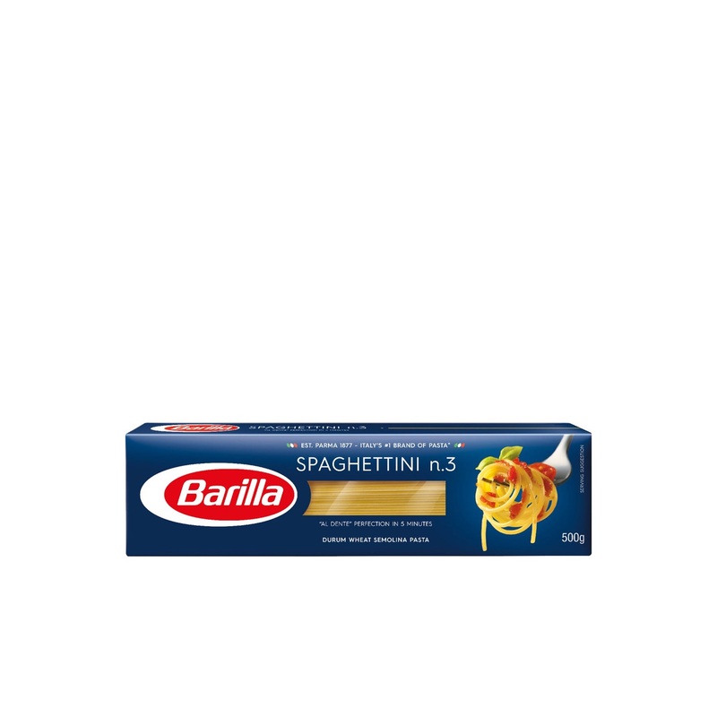 BARILLA SPAGHETTINI N3 500G UNIT