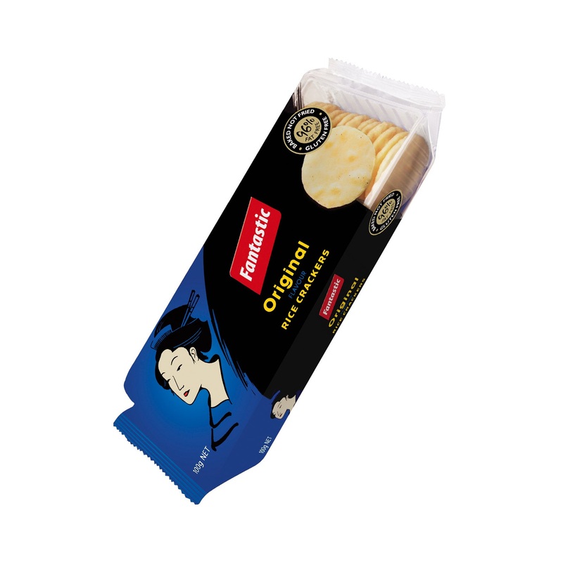 FANTASTIC RICE CRACKER ORIGINAL 100GM UNIT
