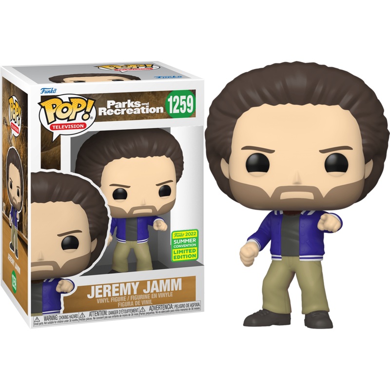 Funko Pop! Television: Parks and Recreation – Jeremy Jamm (2022 Summer Convention) #1259