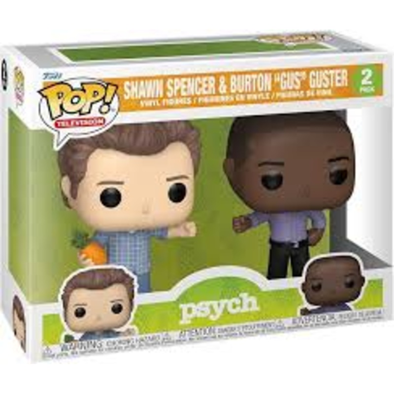 Funko Pop! Television: Psych – Shawn & Gus 2 Pack