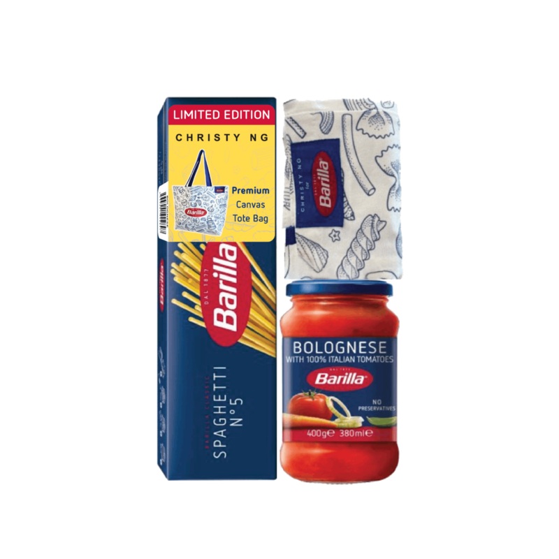 BARILLA X CHRISTY NG (BOLOGNESE 400G+SPAGHETTI 500G)