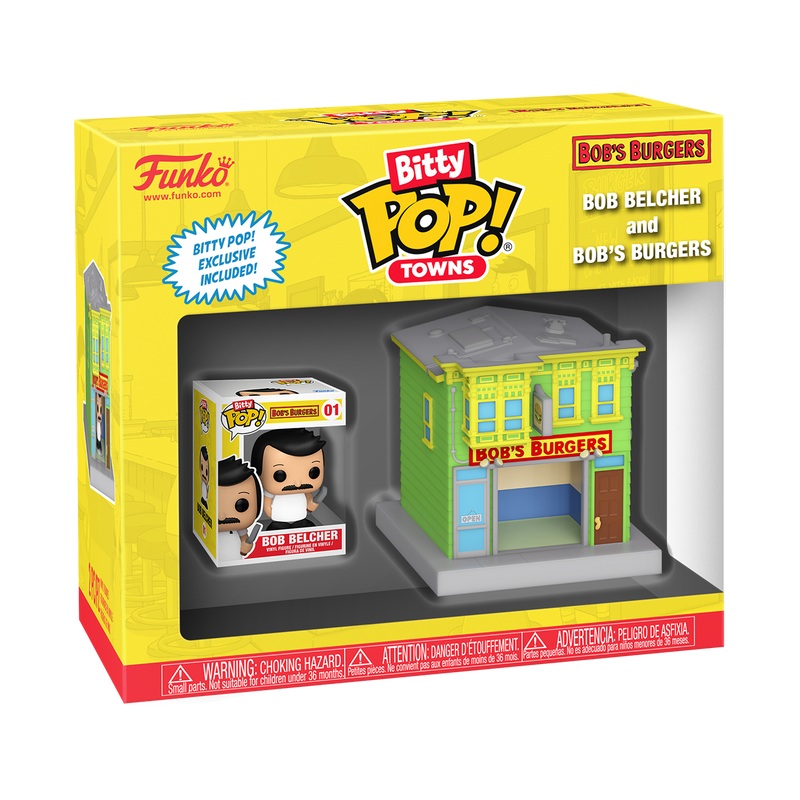 Bitty POP Town: Bob’s Burgers – Bob Belcher and Bob’s Burgers