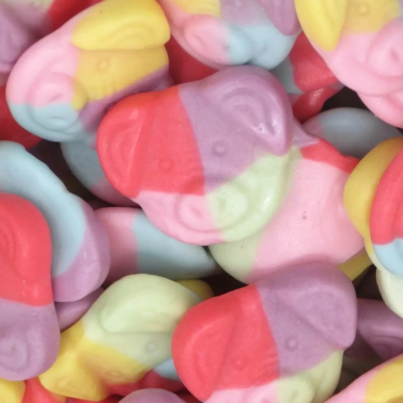 Feest Biggetjes (Gummy & Foam Party Piglets) 125g (0.28lb)