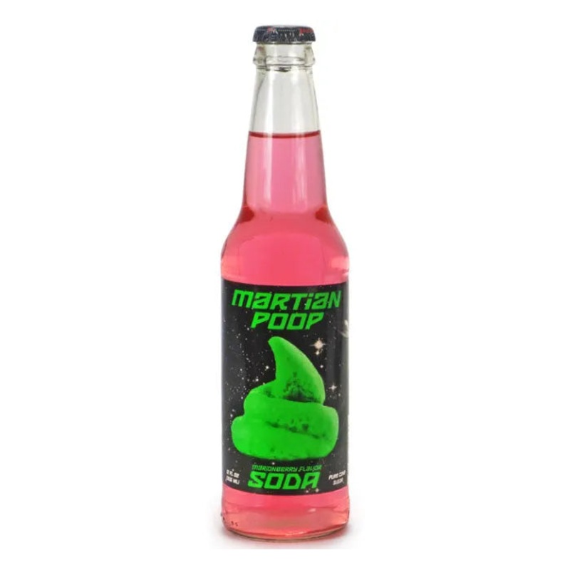 Martian Soda – Martian Poop Marionberry: 24-Piece Case